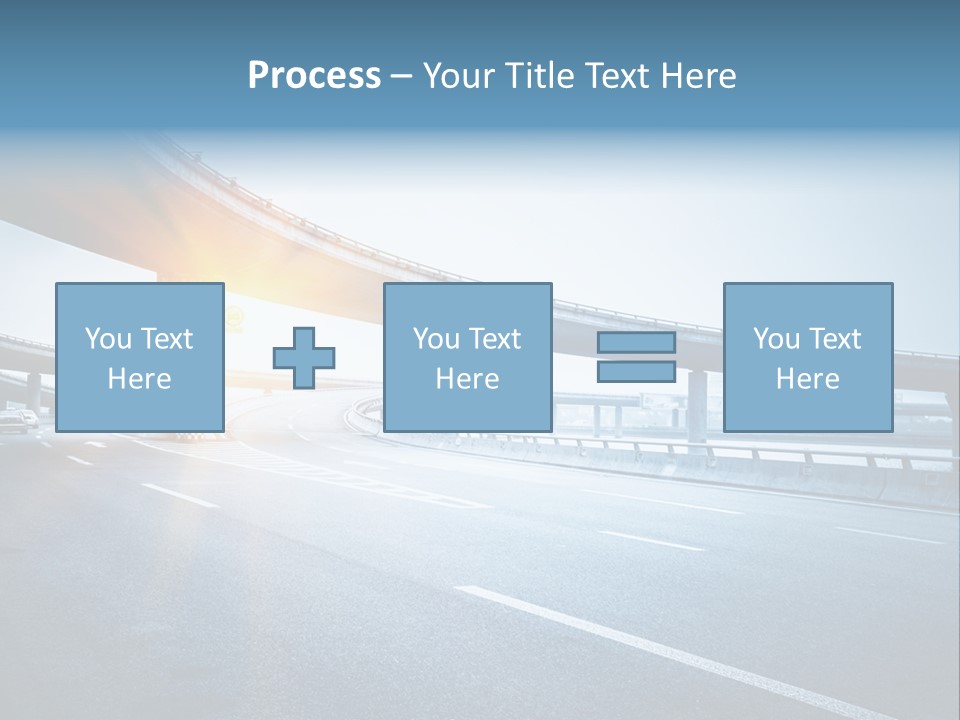 Fast Pillar Over PowerPoint Template