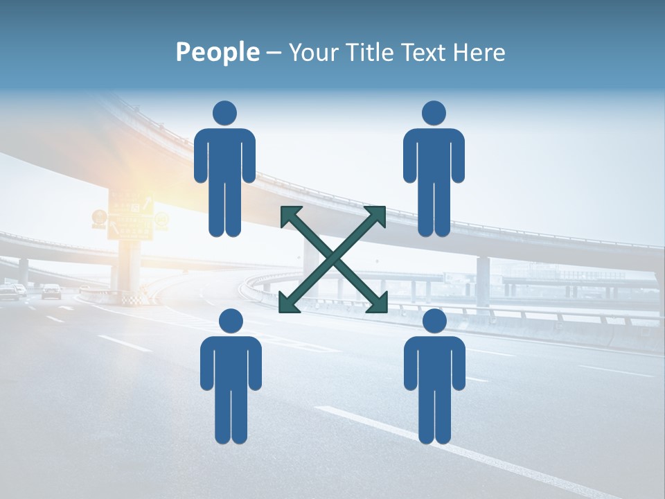 Fast Pillar Over PowerPoint Template