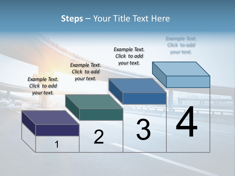 Fast Pillar Over PowerPoint Template