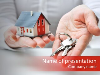 Building Builder Dwelling House PowerPoint Template