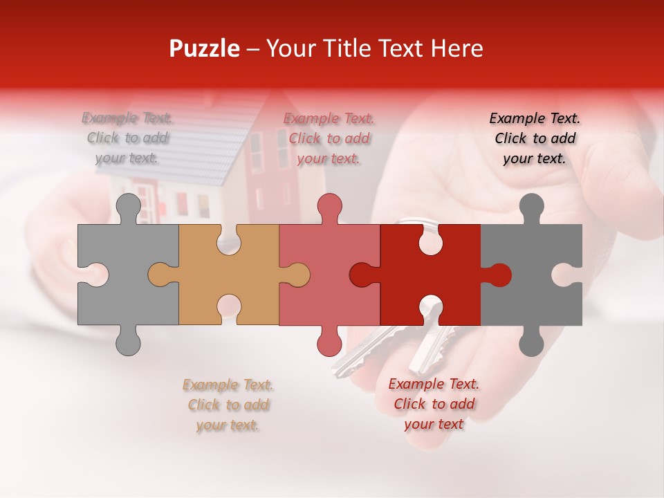 Building Builder Dwelling House PowerPoint Template