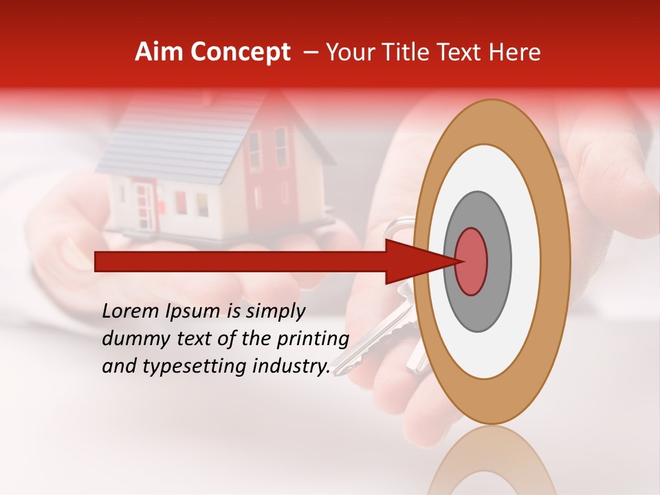 Building Builder Dwelling House PowerPoint Template