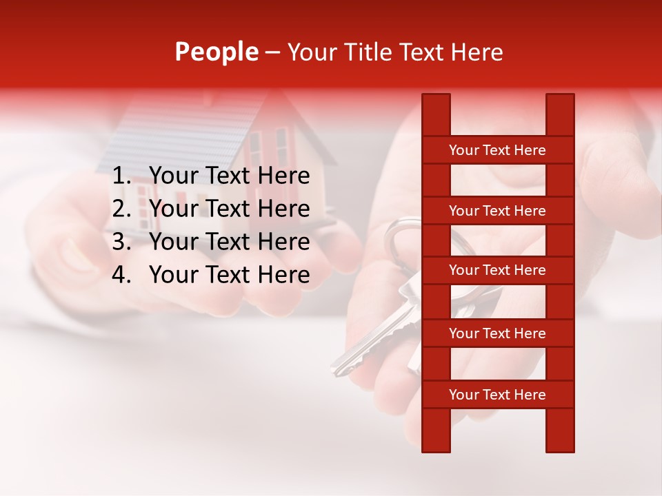 Building Builder Dwelling House PowerPoint Template