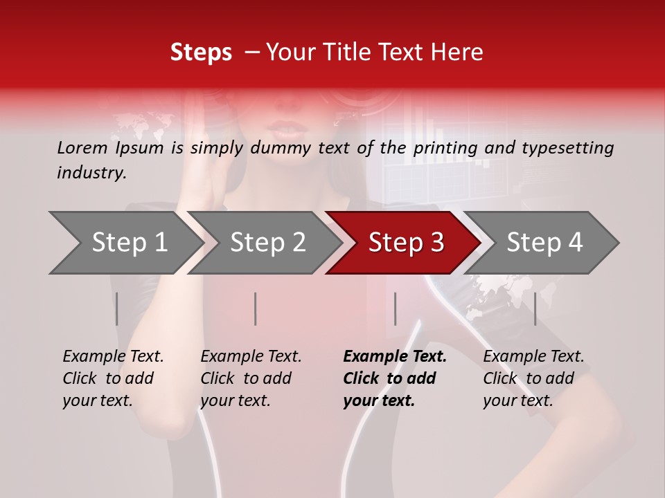 Worldwide Calm Touch PowerPoint Template