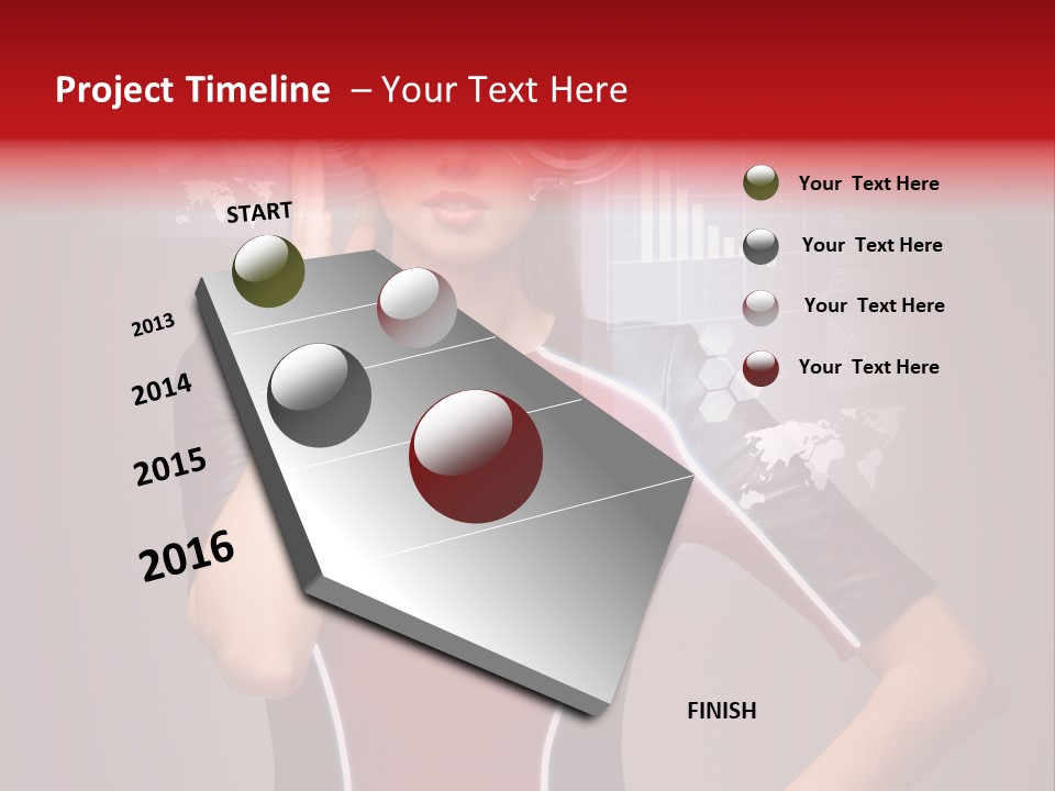 Worldwide Calm Touch PowerPoint Template