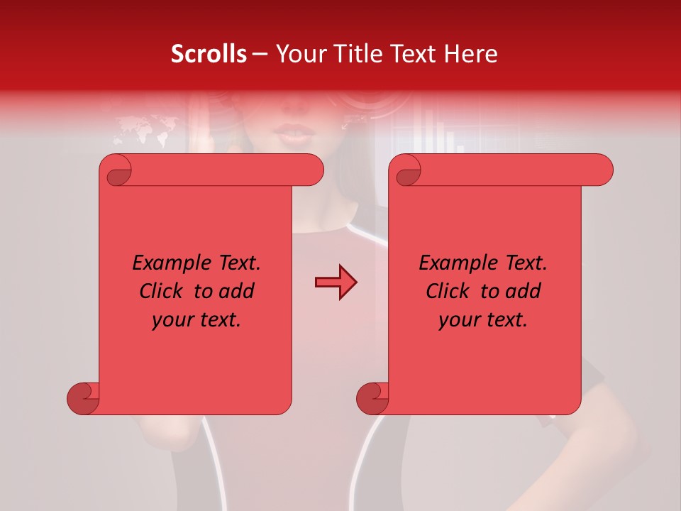 Worldwide Calm Touch PowerPoint Template
