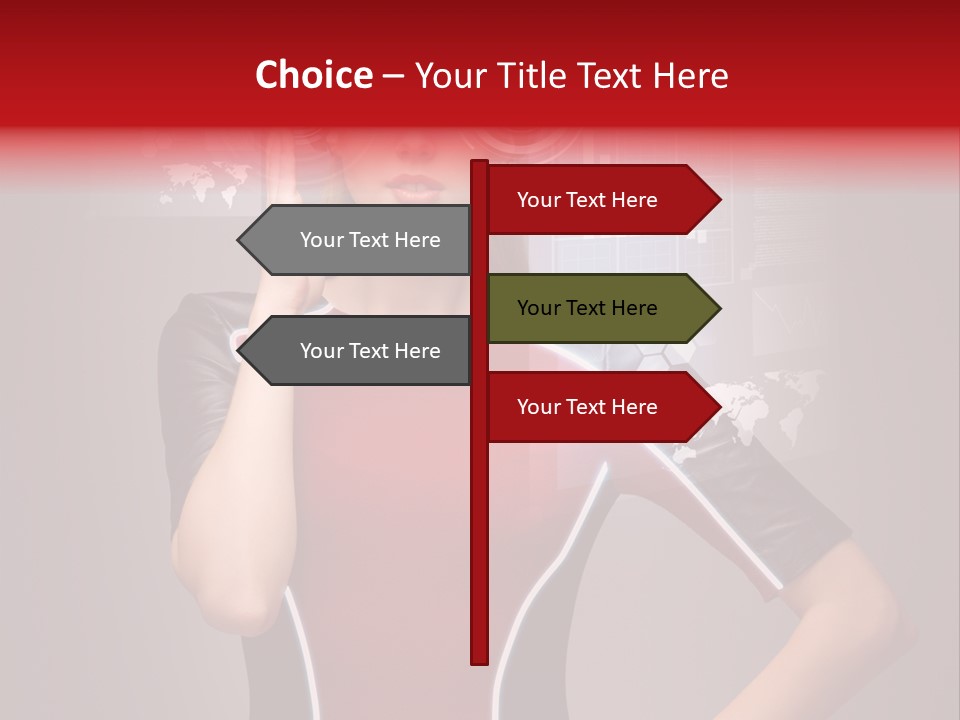 Worldwide Calm Touch PowerPoint Template