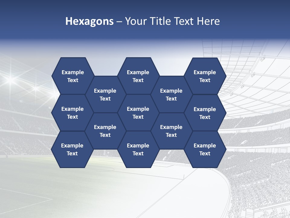 Chalk Stand Football PowerPoint Template