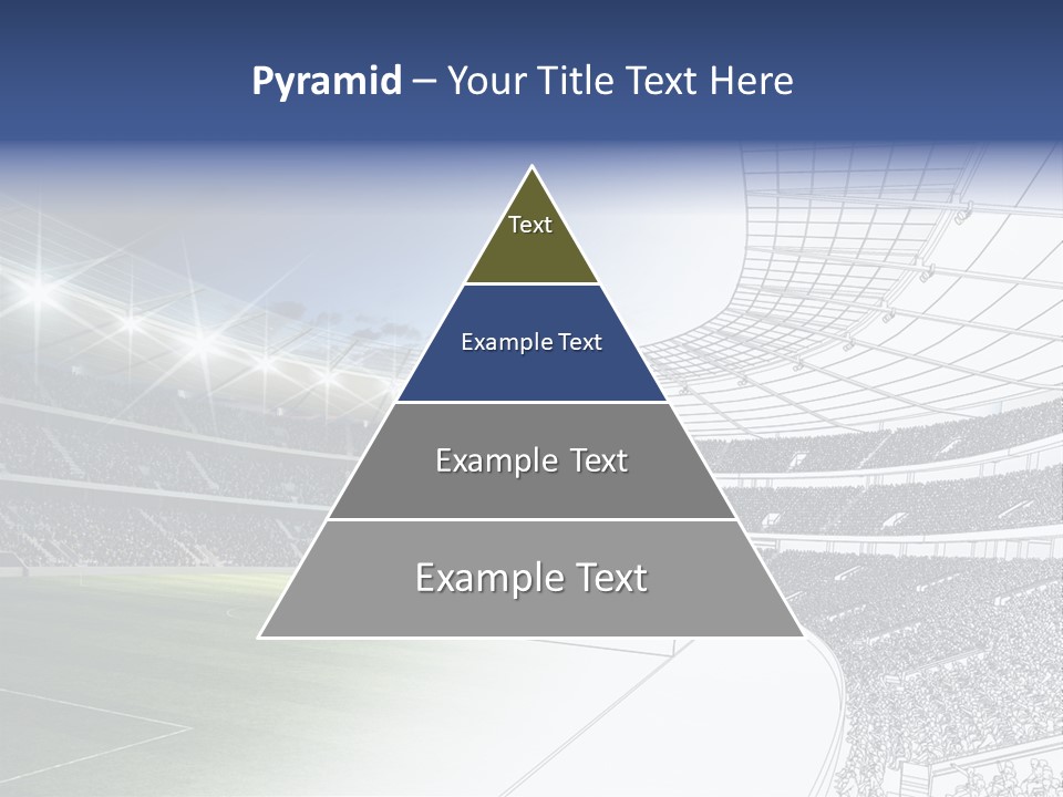 Chalk Stand Football PowerPoint Template