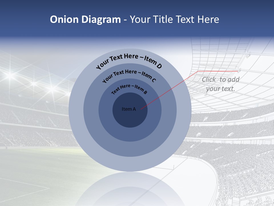Chalk Stand Football PowerPoint Template