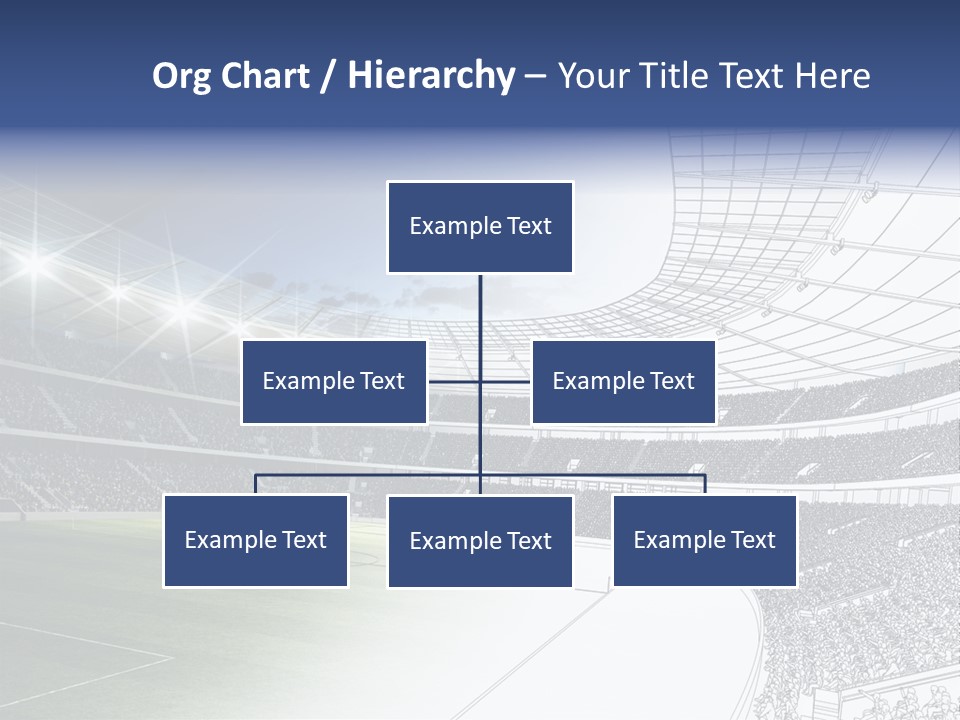 Chalk Stand Football PowerPoint Template
