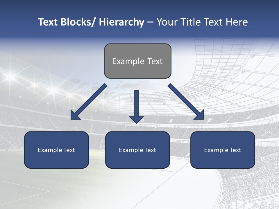 Chalk Stand Football PowerPoint Template