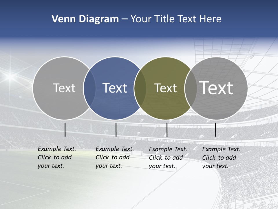 Chalk Stand Football PowerPoint Template