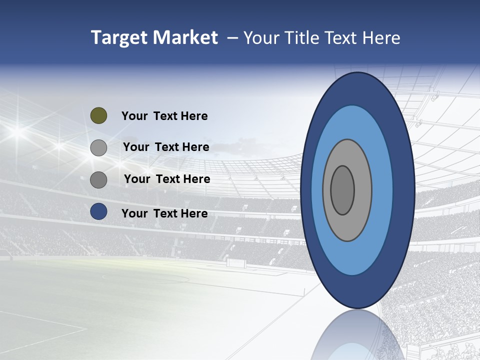 Chalk Stand Football PowerPoint Template