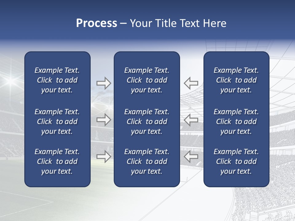 Chalk Stand Football PowerPoint Template