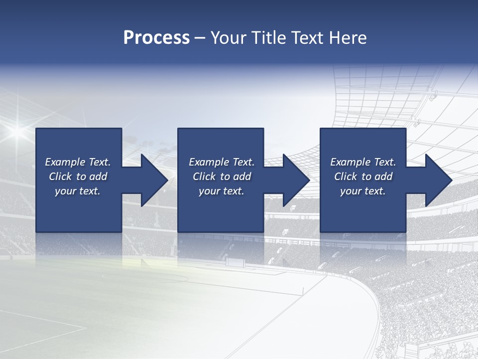 Chalk Stand Football PowerPoint Template