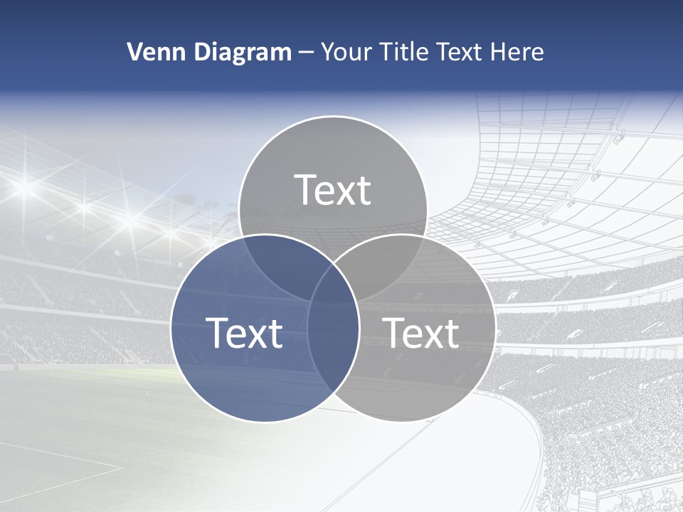 Chalk Stand Football PowerPoint Template