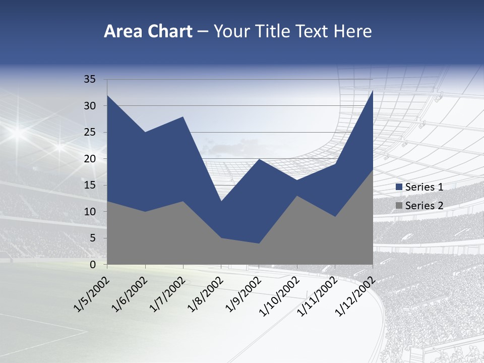 Chalk Stand Football PowerPoint Template