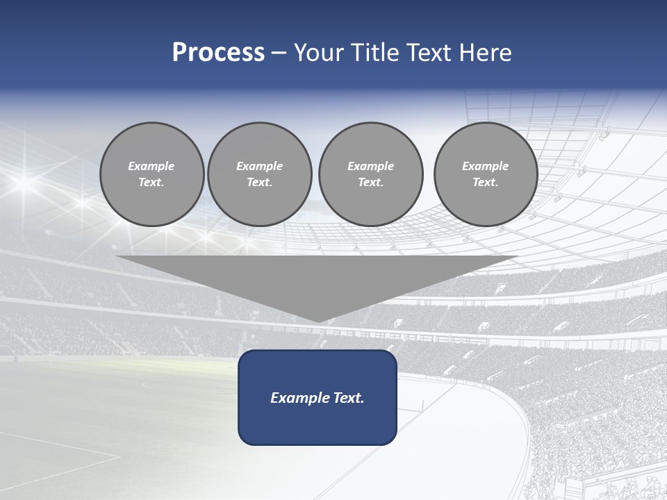 Chalk Stand Football PowerPoint Template