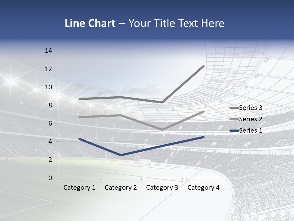 Chalk Stand Football PowerPoint Template