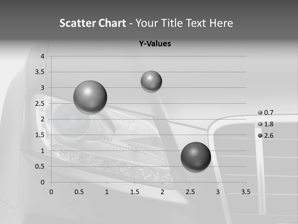 Black Car Isolated PowerPoint Template