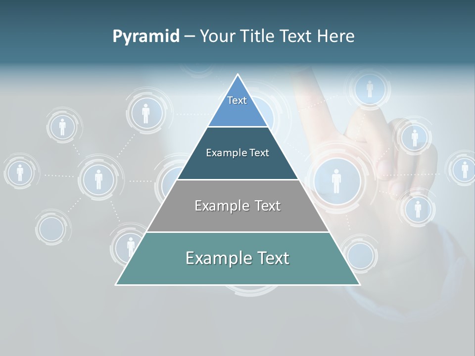 Profile Businesswoman Modern PowerPoint Template