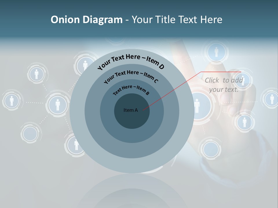 Profile Businesswoman Modern PowerPoint Template