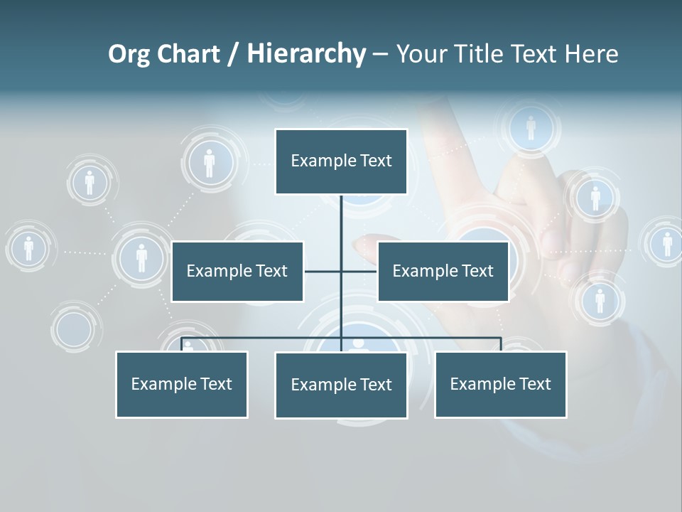 Profile Businesswoman Modern PowerPoint Template