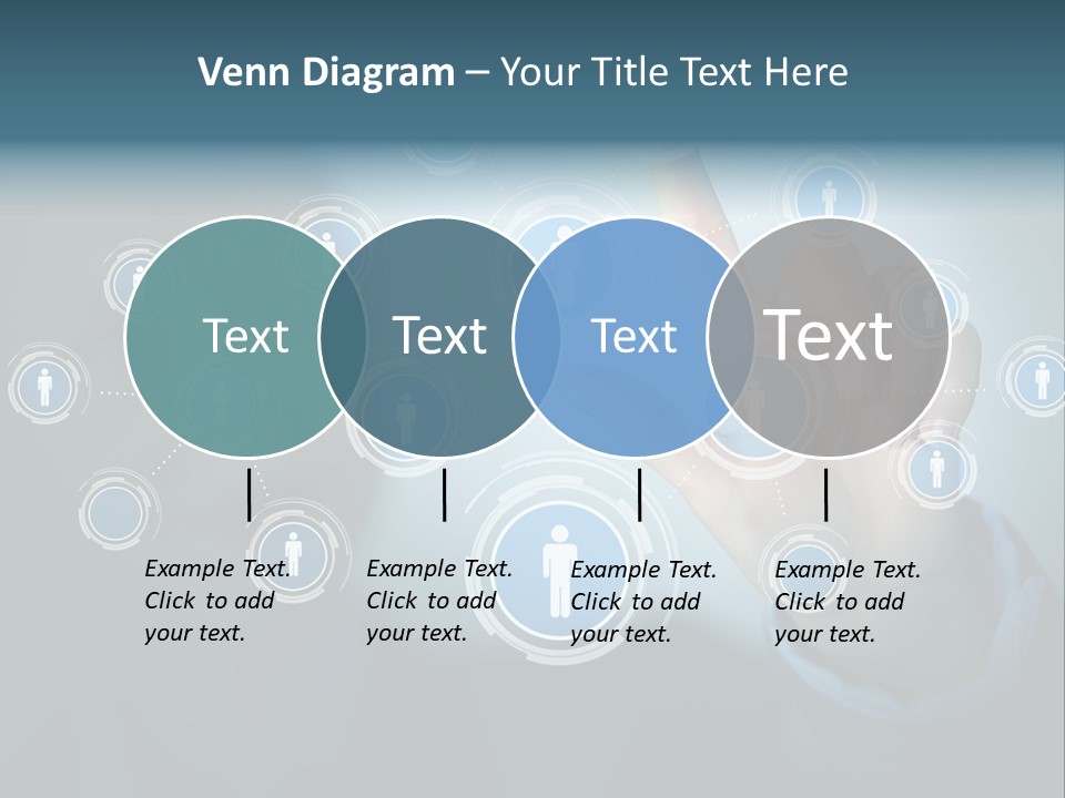 Profile Businesswoman Modern PowerPoint Template