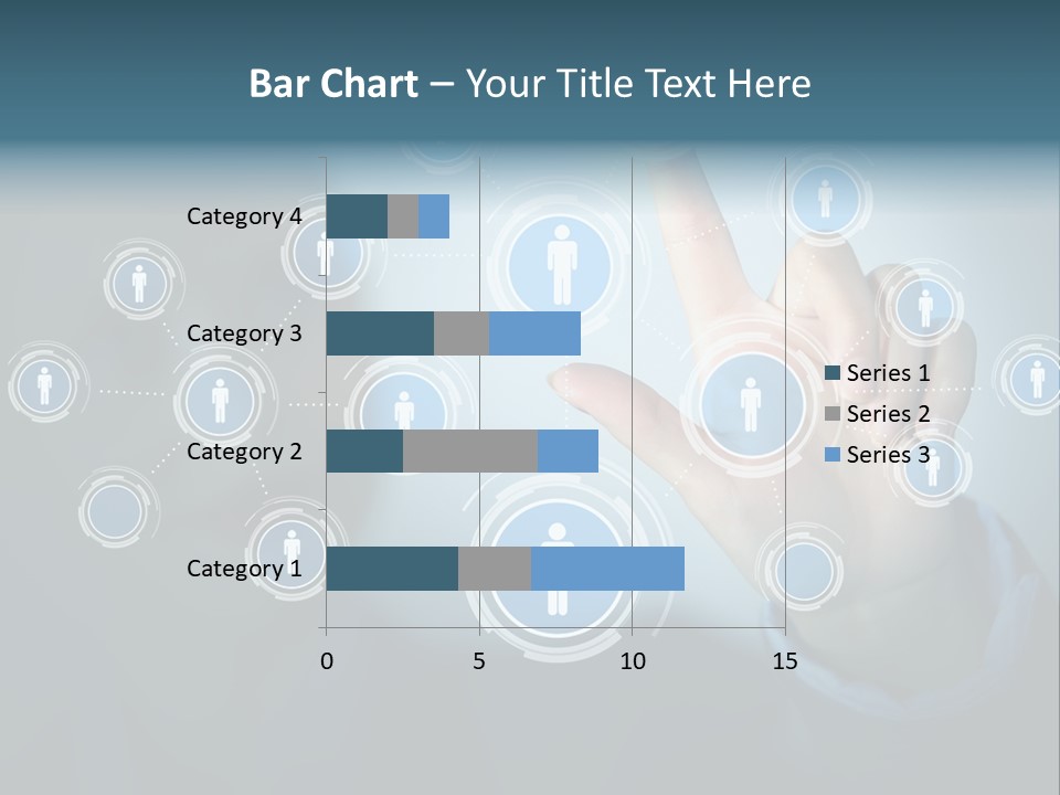Profile Businesswoman Modern PowerPoint Template