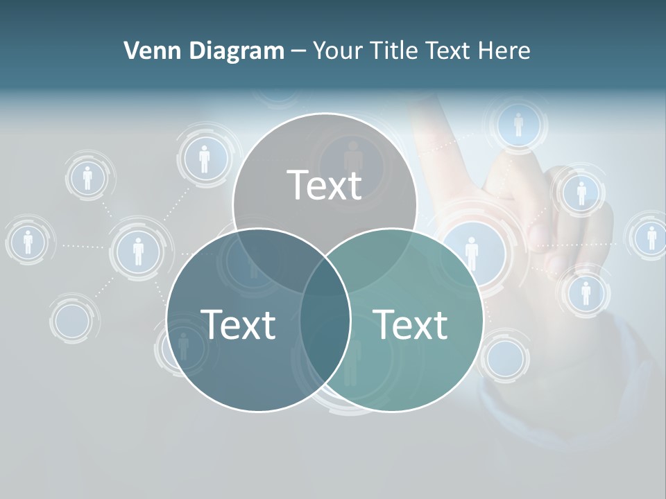 Profile Businesswoman Modern PowerPoint Template