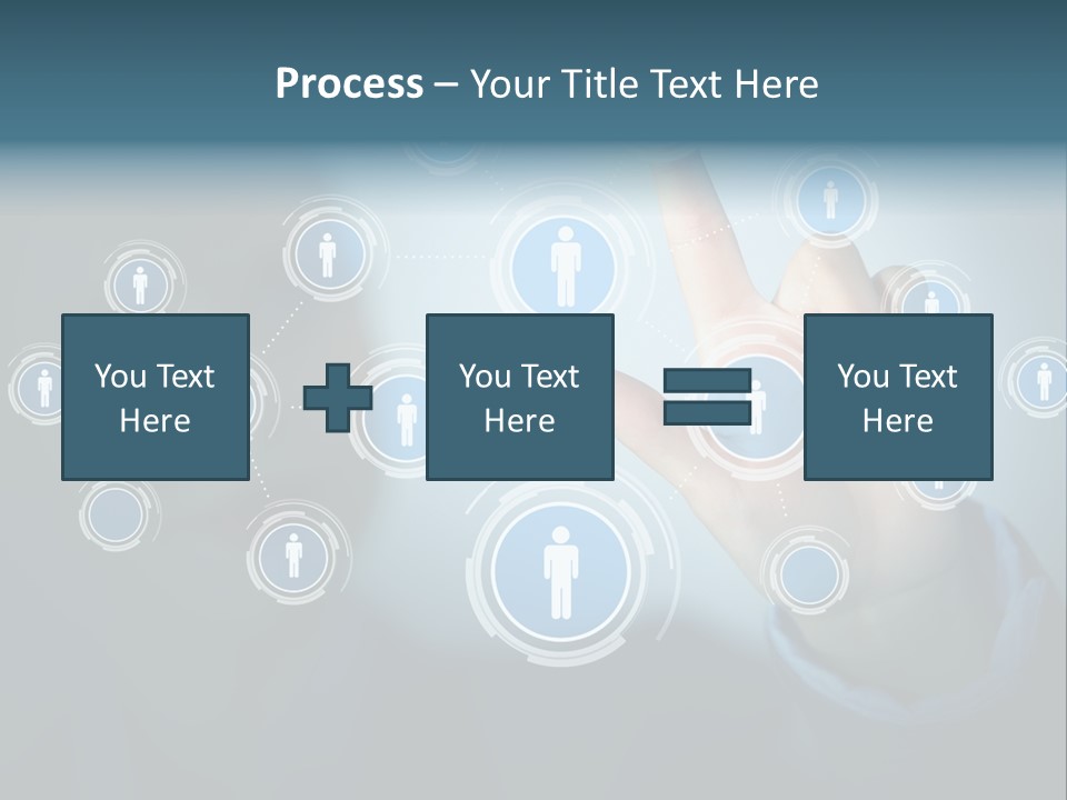 Profile Businesswoman Modern PowerPoint Template