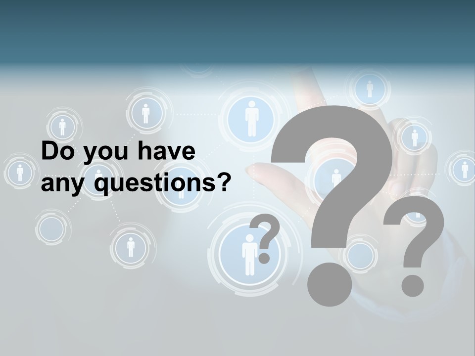 Profile Businesswoman Modern PowerPoint Template