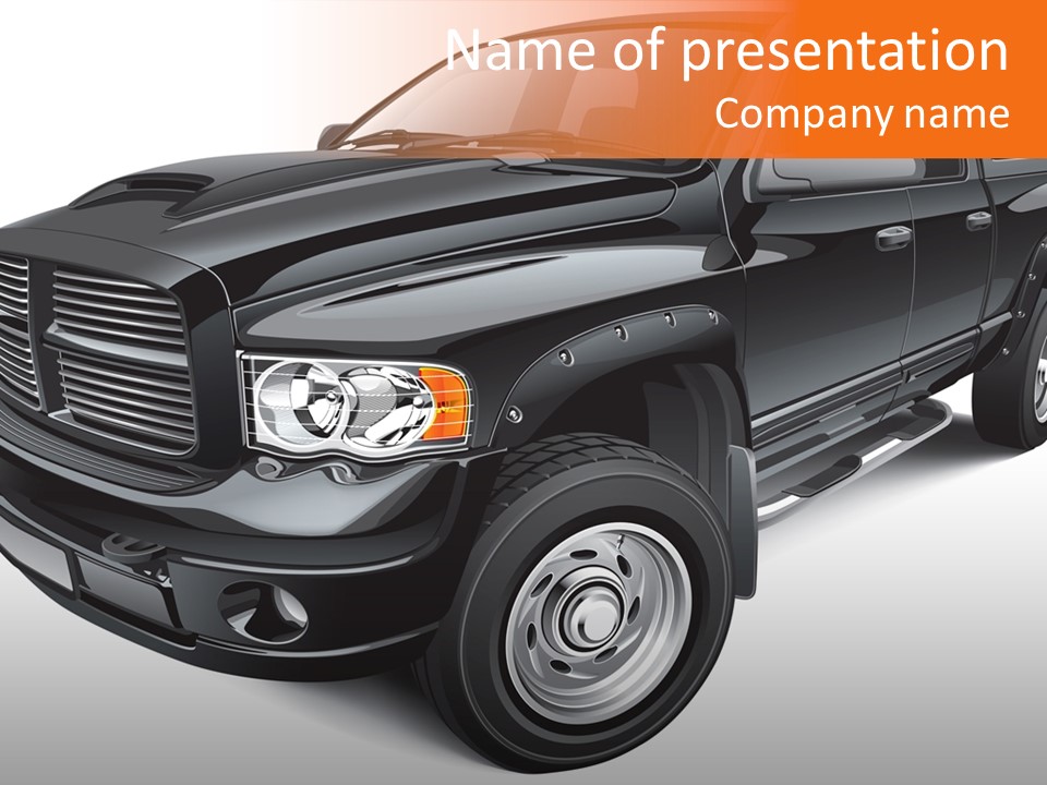 Transportation Design Motor PowerPoint Template