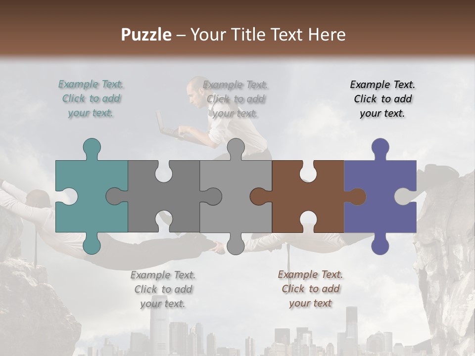 Danger Work Courage PowerPoint Template