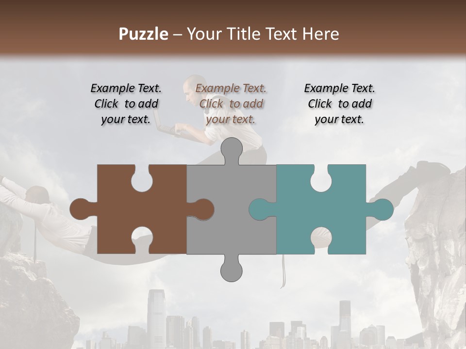 Danger Work Courage PowerPoint Template