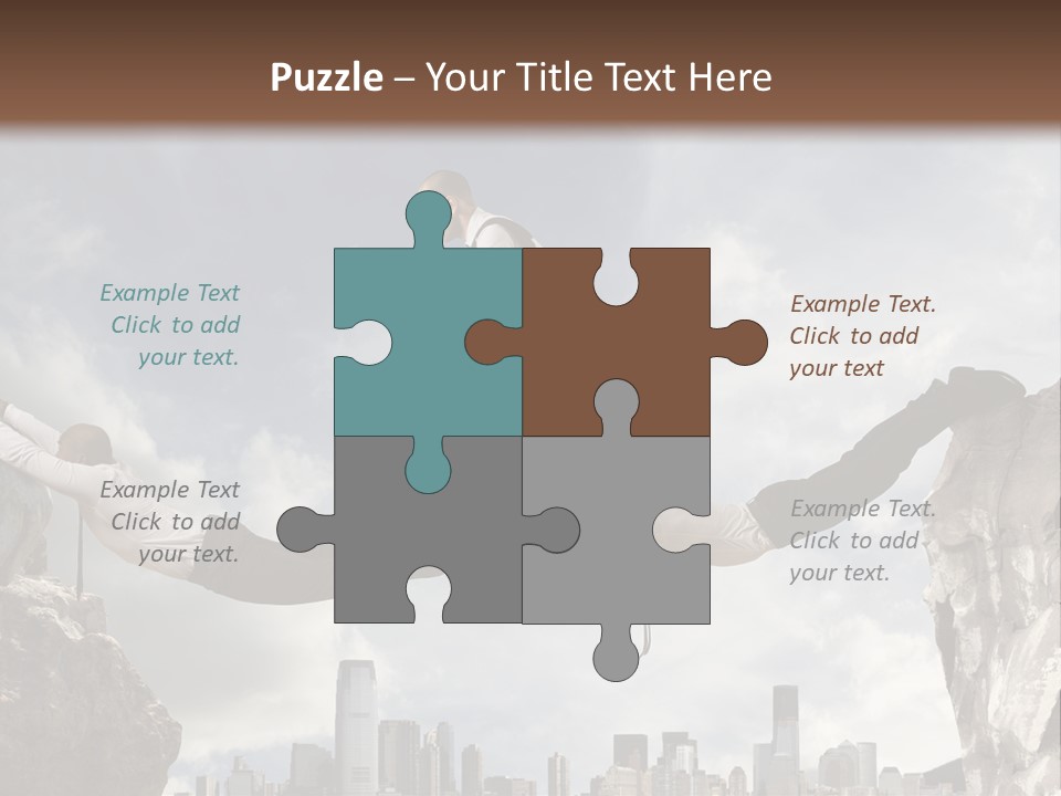 Danger Work Courage PowerPoint Template