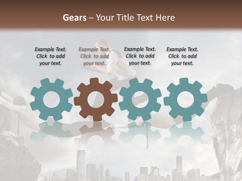 Danger Work Courage PowerPoint Template