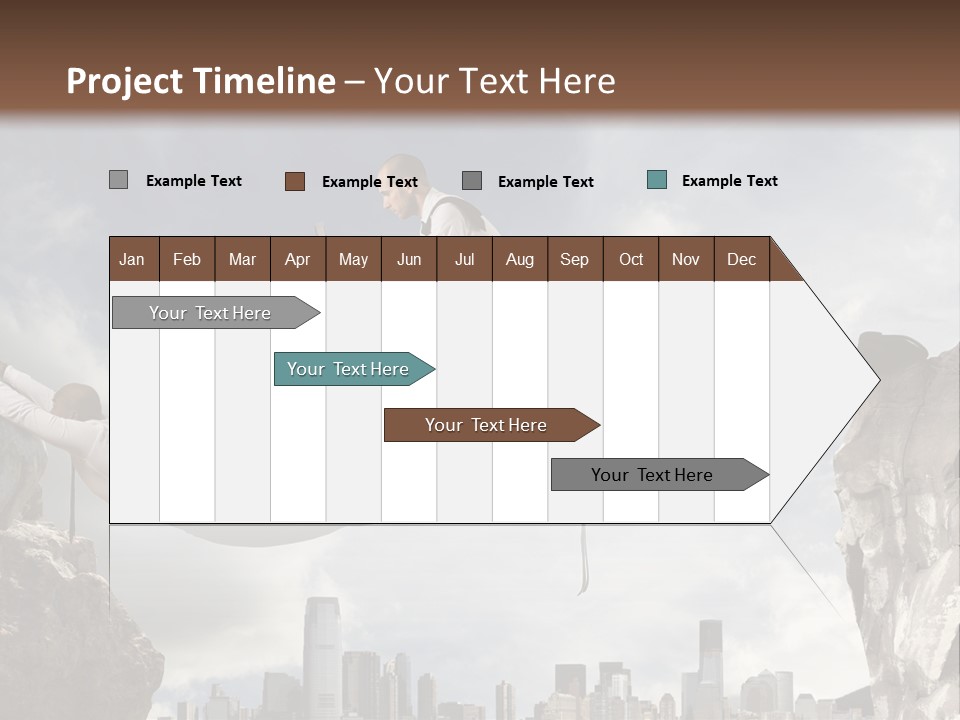 Danger Work Courage PowerPoint Template