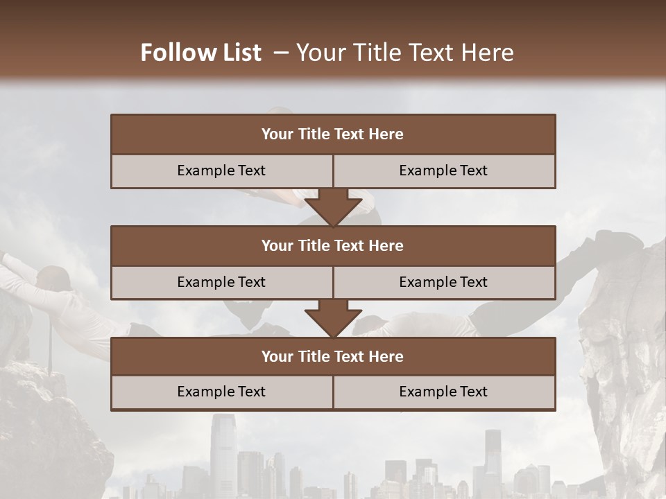 Danger Work Courage PowerPoint Template