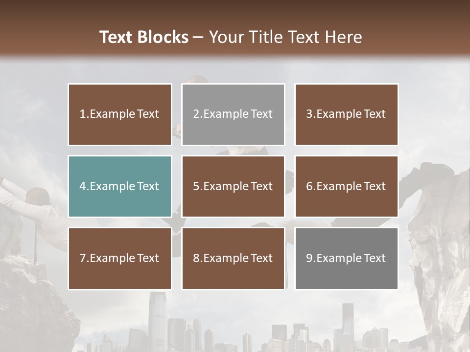 Danger Work Courage PowerPoint Template