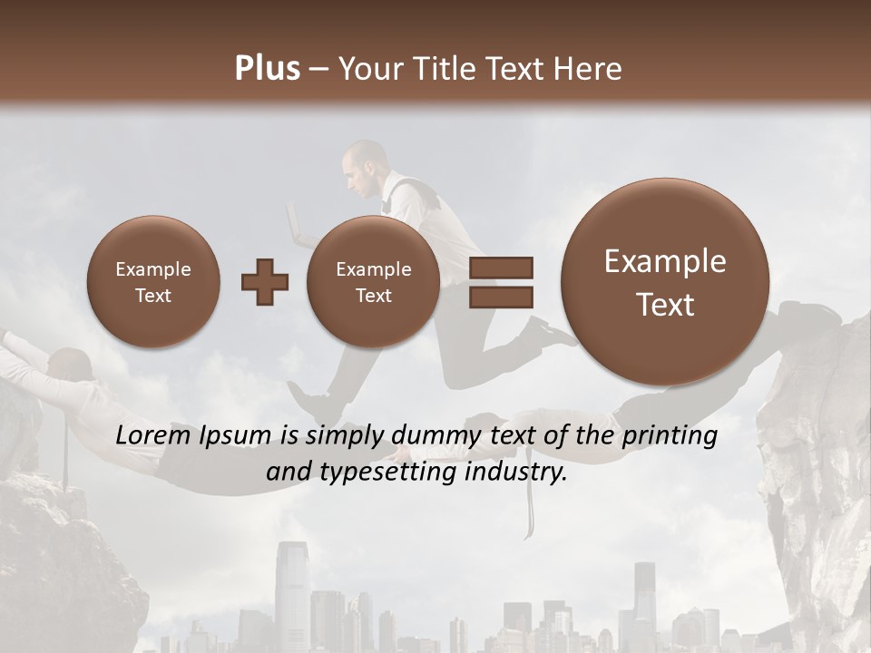 Danger Work Courage PowerPoint Template