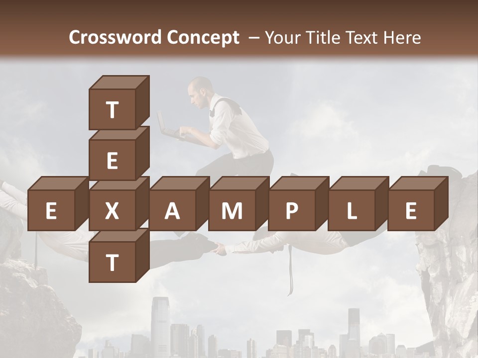 Danger Work Courage PowerPoint Template