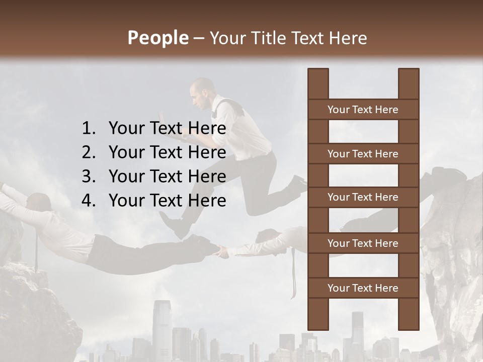 Danger Work Courage PowerPoint Template