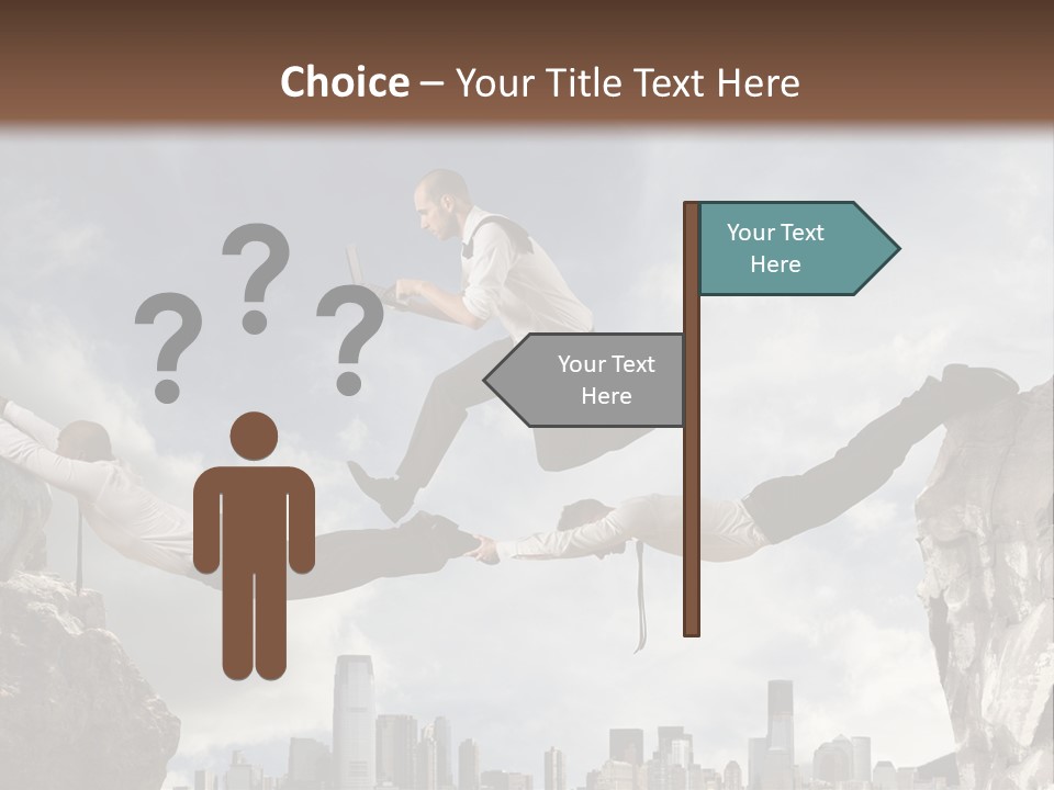 Danger Work Courage PowerPoint Template