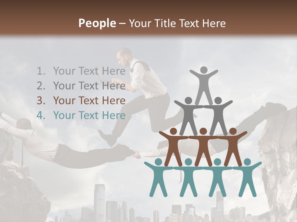 Danger Work Courage PowerPoint Template