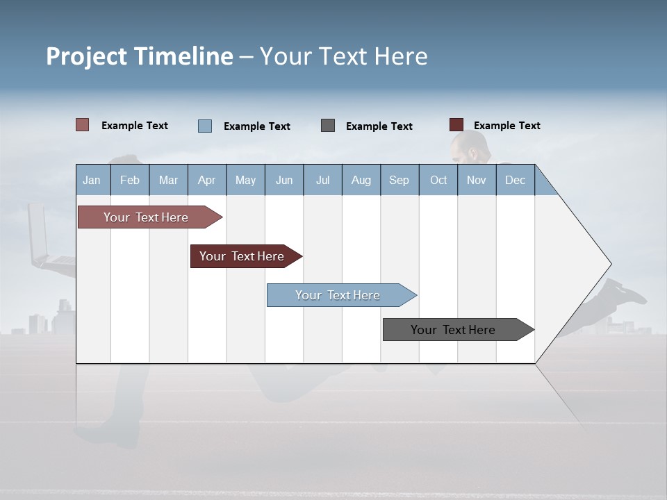 Finance Determined Running PowerPoint Template
