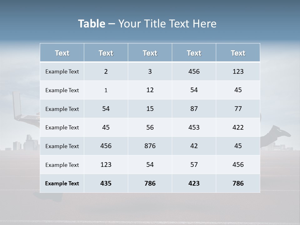 Finance Determined Running PowerPoint Template