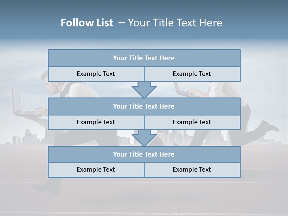 Finance Determined Running PowerPoint Template