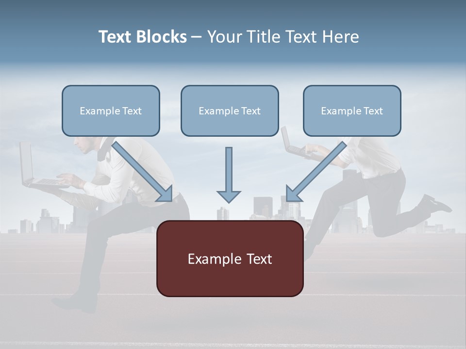 Finance Determined Running PowerPoint Template